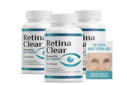 RetinaClear Supplement Bottles